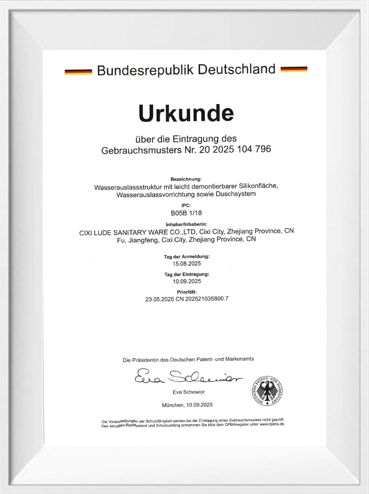 German New Certificate