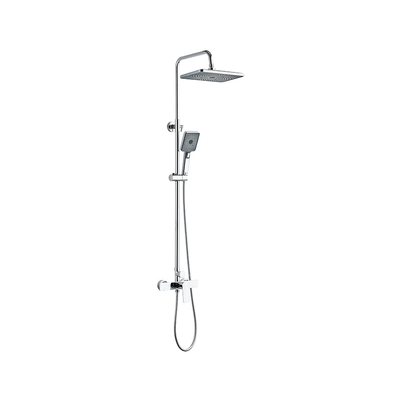 LD-02 Chrome Square Rain Bathroom Shower Mixer LD-02 Chrome Square Rain Bathroom Shower Mixer