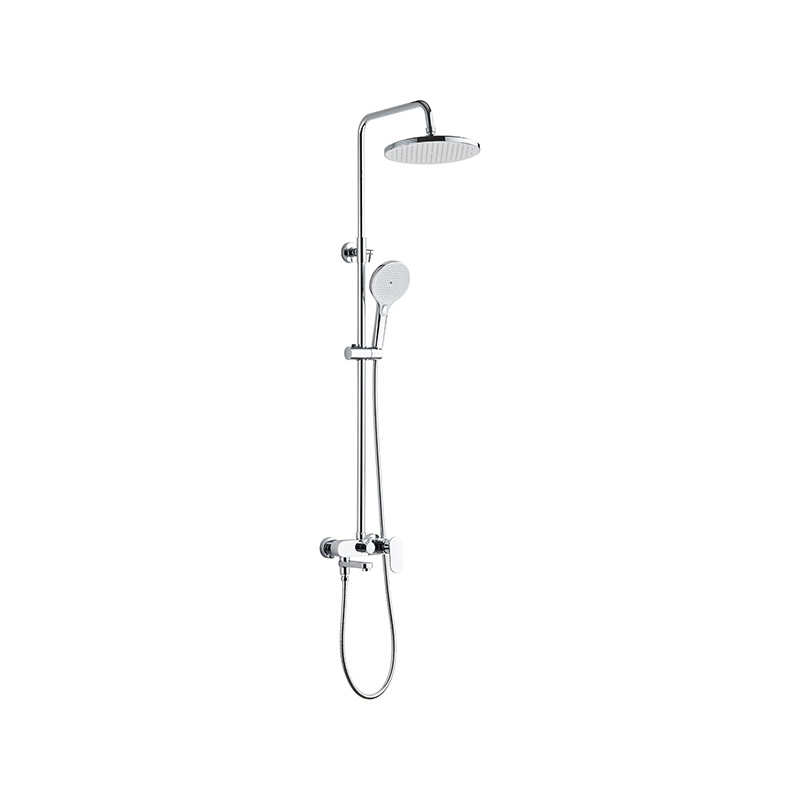 LD-04 Round Rain and Curved Handheld Bathroom Shower Mixer LD-04 Round Rain and Curved Handheld Bathroom Shower Mixer