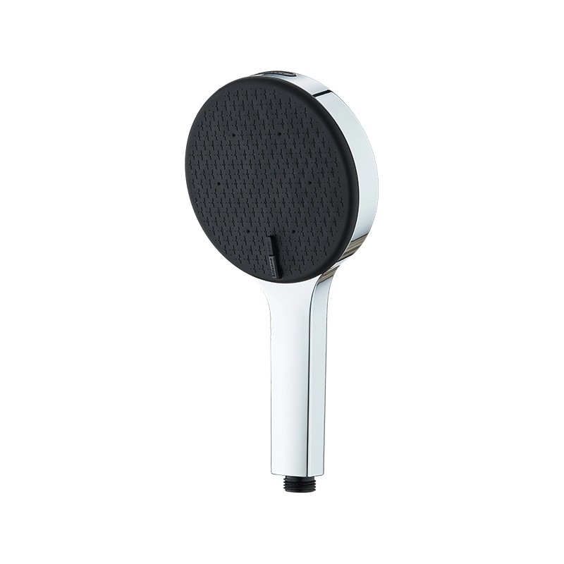 BY-130P Black and White Liquid Silicone hand Shower head with Button Spray Gun