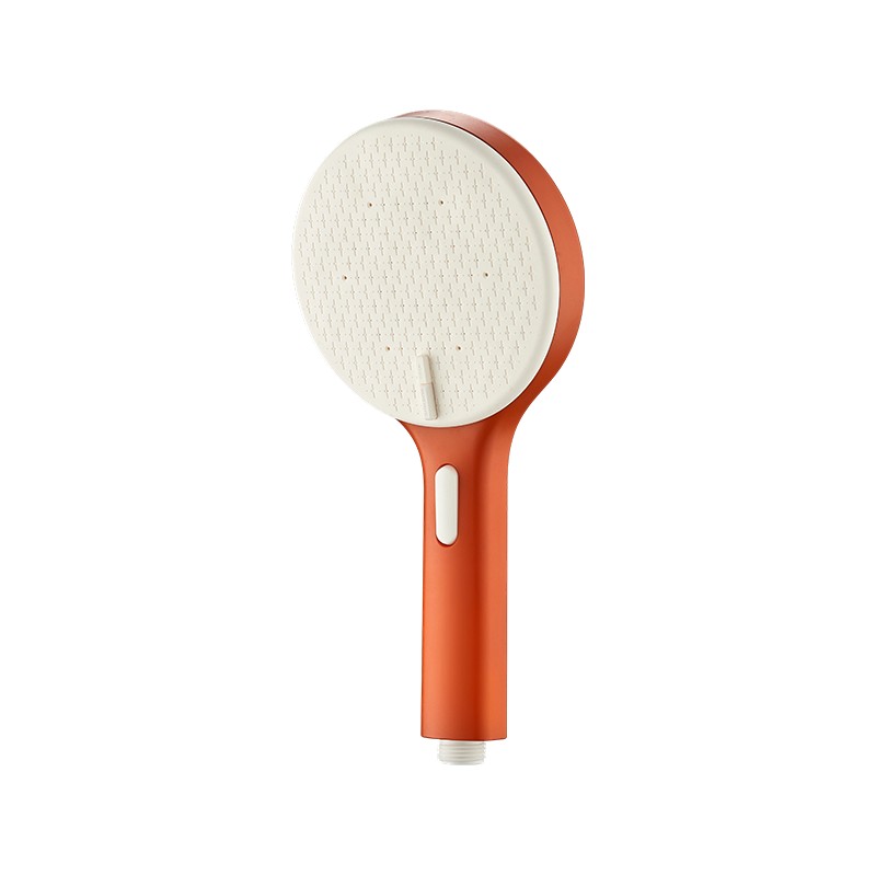 BY-130Z Push button Colour Round Liquid Silicone Shower Head