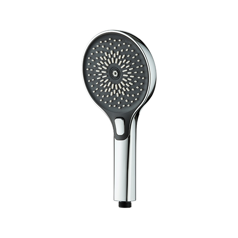 DS-252-2 Multifunctional Silicone Hand Shower Head with Push-Button Control DS-252-2 Multifunctional Silicone Hand Shower Head with Push-Button Control