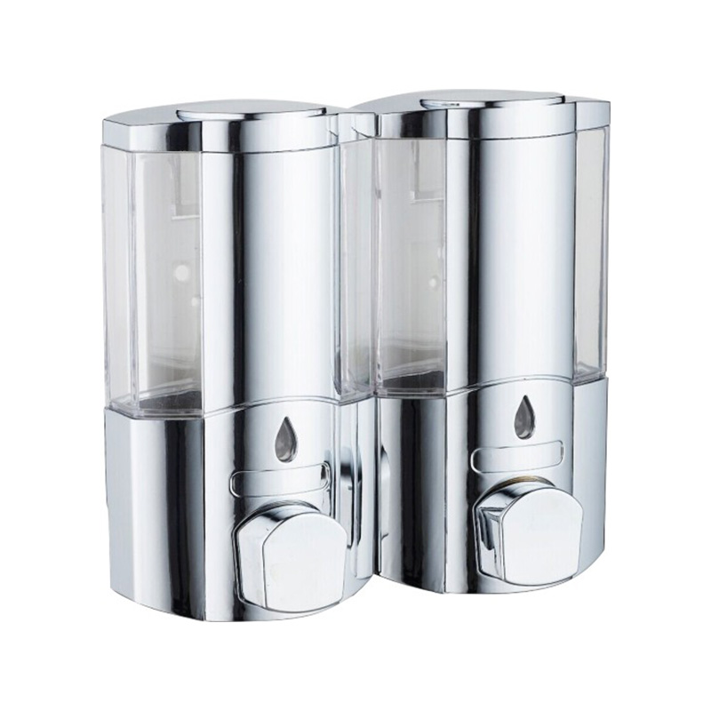 TM-16 Drip Free Double-tube Wall Mounted Liquid Soap Dispenser TM-16 Drip Free Double-tube Wall Mounted Liquid Soap Dispenser