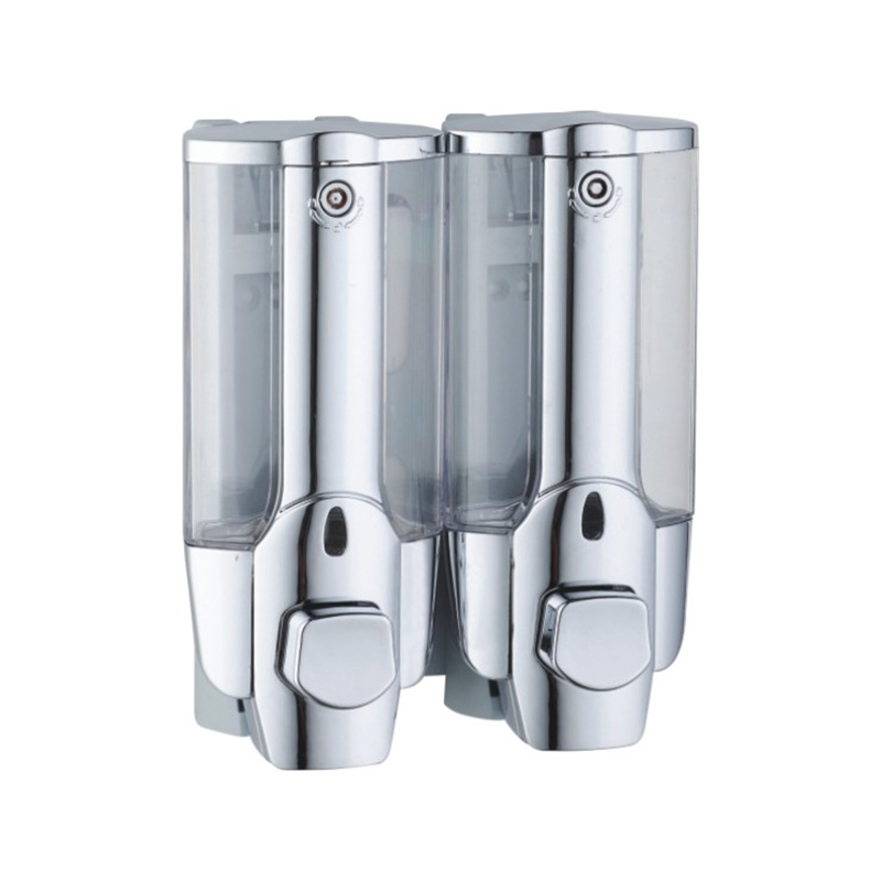 TM-20 Fast Dispensing Double-tube Wall Mounted Liquid Soap Dispenser TM-20 Fast Dispensing Double-tube Wall Mounted Liquid Soap Dispenser