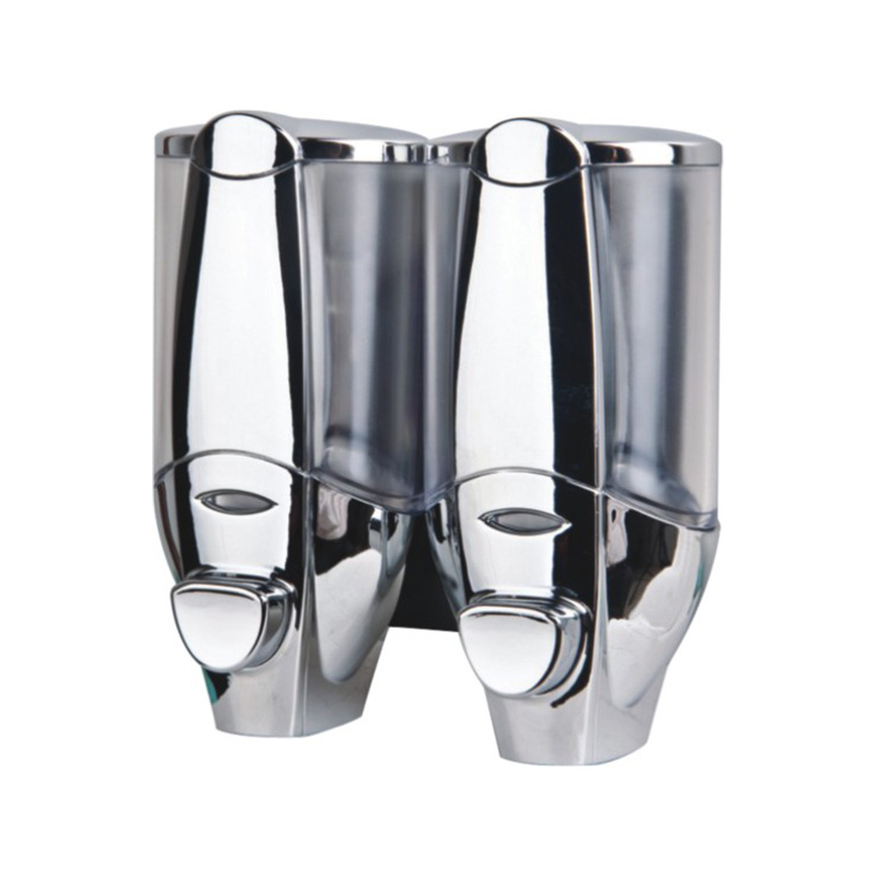 TM-21 Smooth Dispensing Double-tube Wall Mounted Liquid Soap Dispenser TM-21 Smooth Dispensing Double-tube Wall Mounted Liquid Soap Dispenser